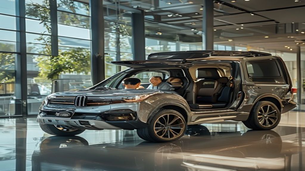 Innova Zenix 2025 menampilkan desain SUV modern dengan interior MPV canggih, lampu LED dan grille agresif.