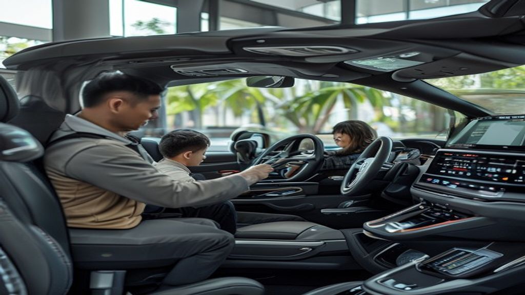 Ilustrasi kelebihan dan kekurangan Toyota Innova Zenix, termasuk performa, fitur, dan efisiensi bahan bakar