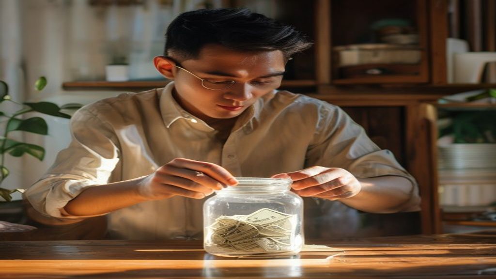 Strategi menabung efektif meski gaji kecil: catat pengeluaran, sisihkan 10% tiap gaji, dan gunakan aplikasi tabungan.