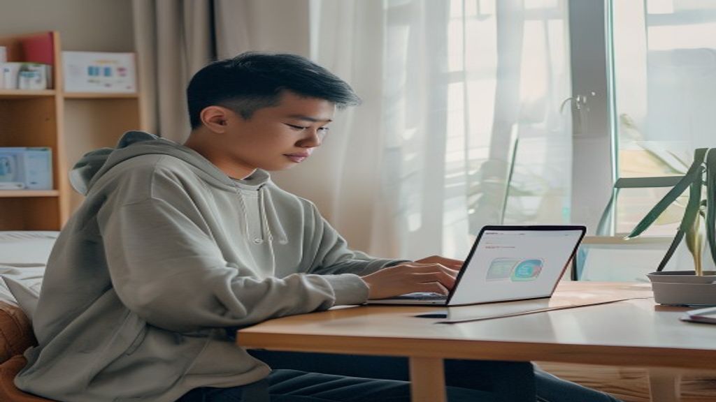Gambar tips menabung untuk pelajar dengan tabungan dan buku catatan