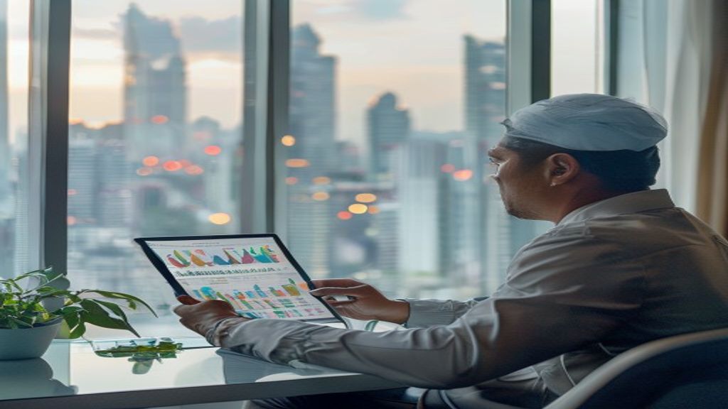 Ilustrasi sederhana menjelaskan apa itu reksa dana dan cara kerja investasi kolektif untuk pemula.