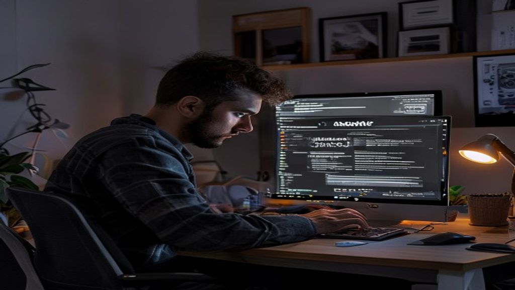 Tampilan antarmuka aplikasi anti malware yang menampilkan pemindaian real‑time dan laporan keamanan.