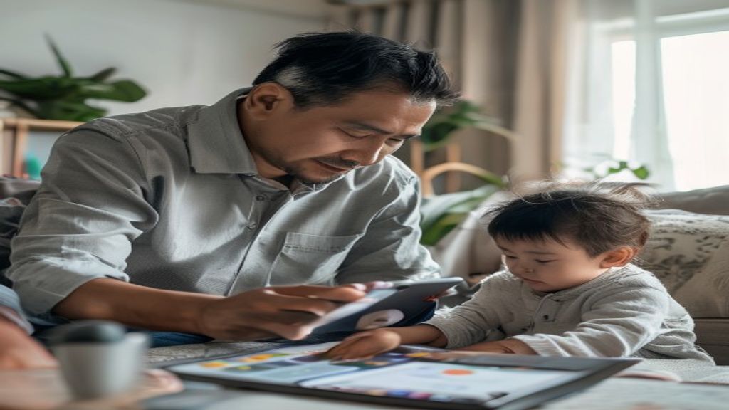 Tampilan antarmuka aplikasi parental control memudahkan orang tua mengatur batas waktu dan konten anak