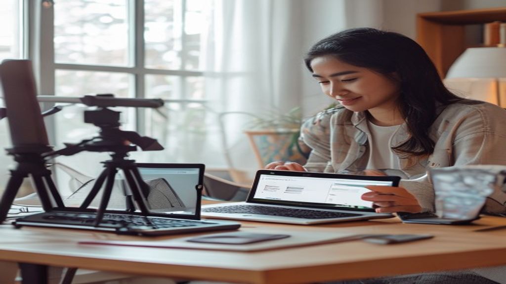 AI Image: cara cross selling produk online illustration
