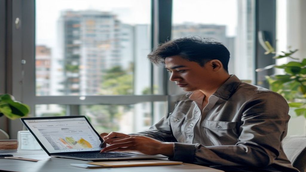 Ilustrasi langkah mudah investasi reksa dana bagi pemula, menampilkan diagram alur dan tips mulai berinvestasi