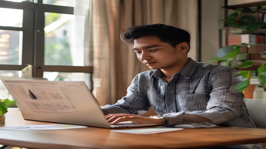 Ilustrasi langkah mudah cara investasi reksa dana untuk pemula, menampilkan grafik dan panduan praktis.
