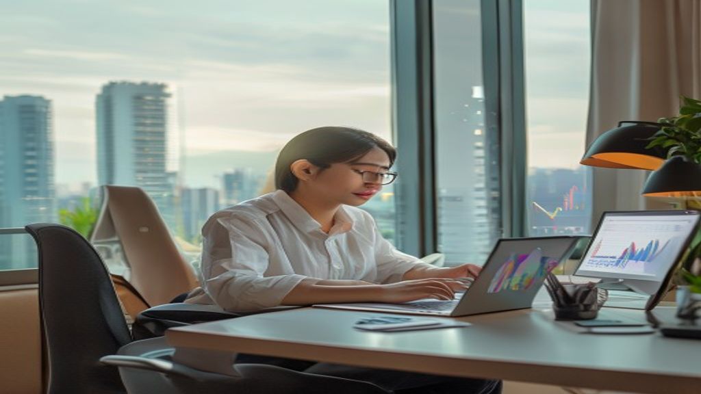 AI Image: cara investasi reksa dana untuk pemula illustration