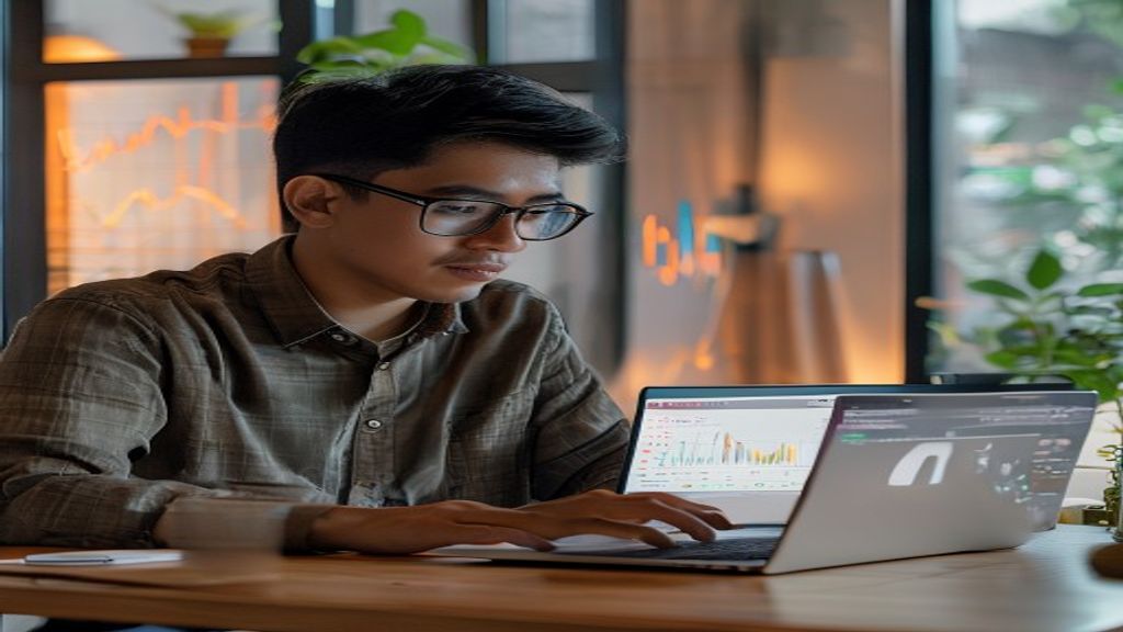 AI Image: cara investasi reksa dana untuk pemula illustration