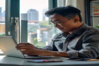 AI Image: cara investasi reksa dana untuk pemula illustration