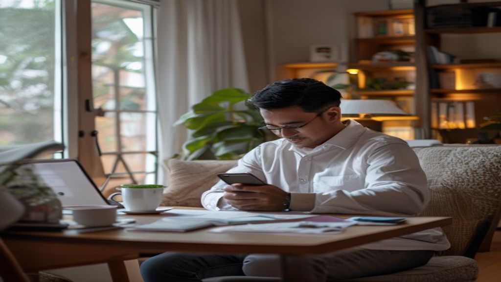 AI Image: cara investasi reksa dana untuk pemula illustration