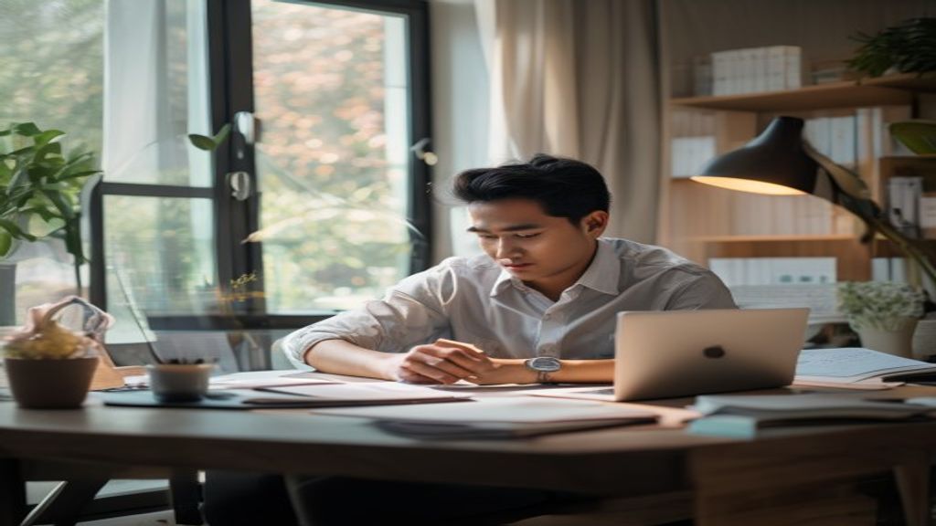 Ilustrasi panduan lengkap reksa dana bagi pemula, menampilkan langkah investasi aman dan strategi diversifikasi.