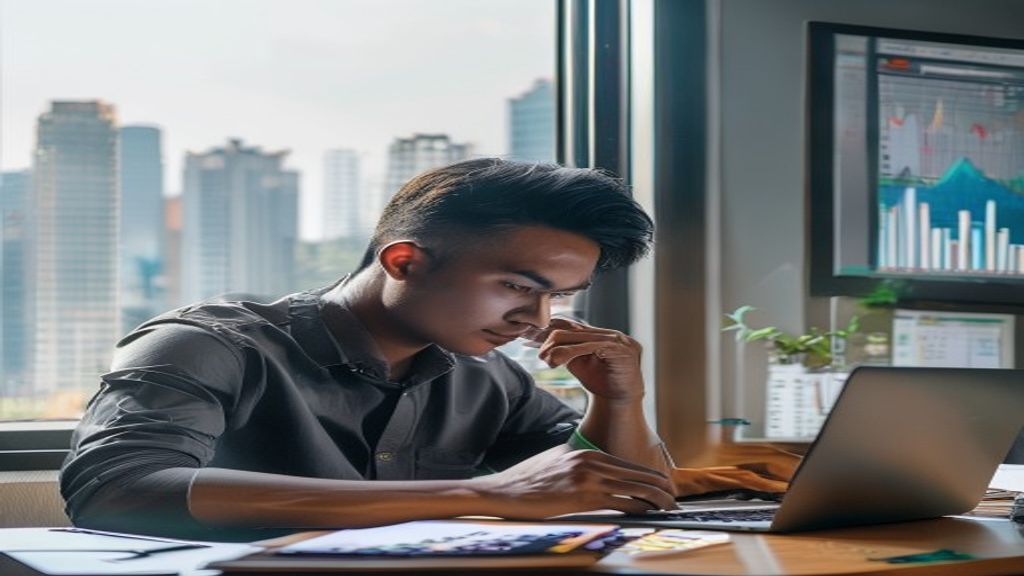 AI Image: panduan lengkap reksa dana untuk pemula illustration