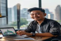 AI Image: panduan lengkap reksa dana untuk pemula illustration